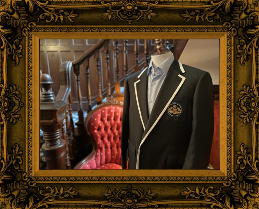 Le veston officiel aux couleurs du club